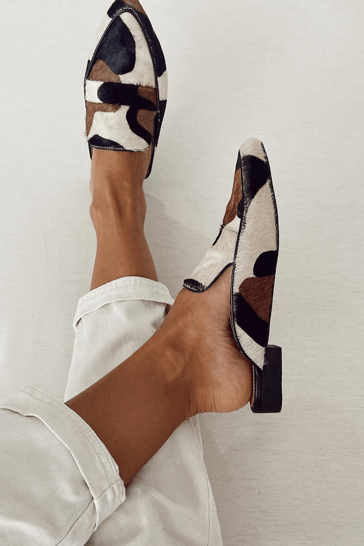 Ella™ | Artistic Loafers with Modern Print