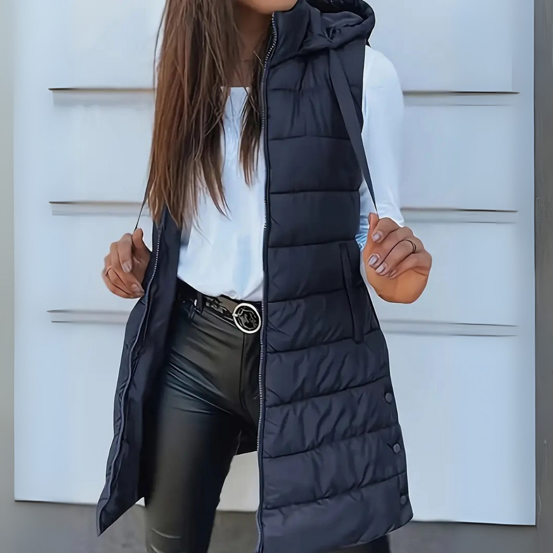 Sabrina | Lightweight Sleeveless Puffer Vest