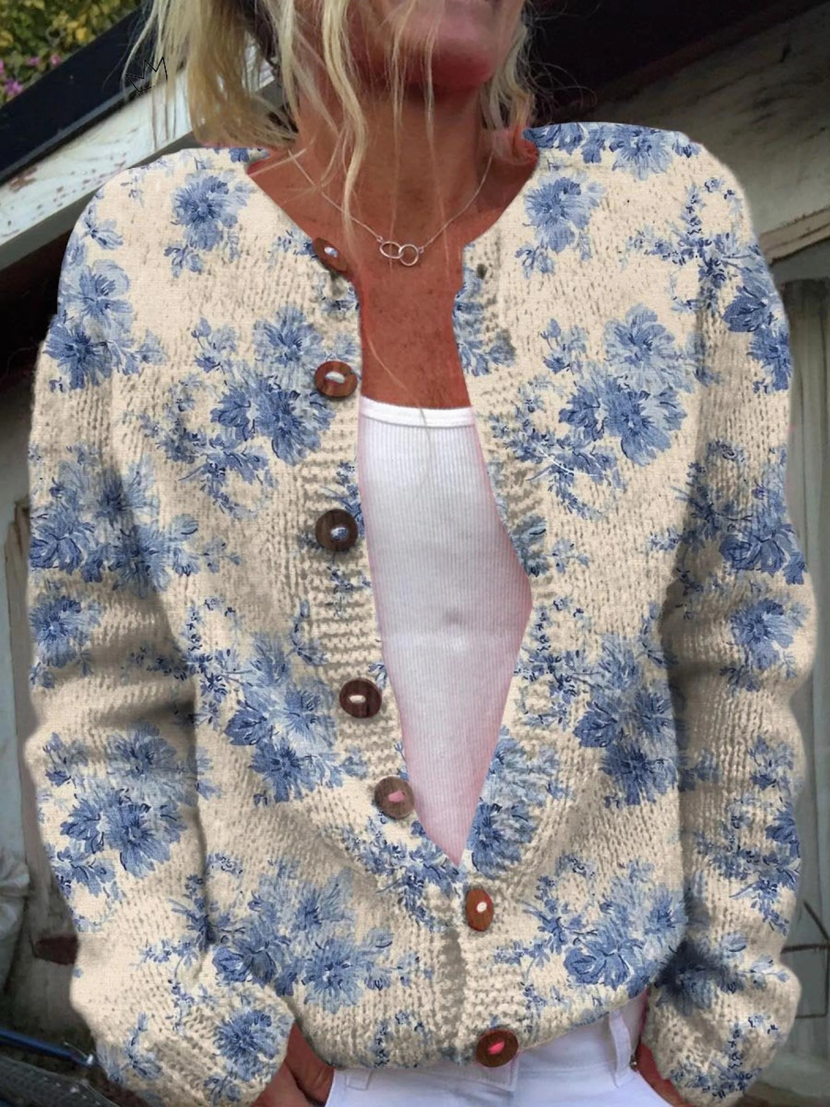 Grace Cardigan™ | Lovely Floral Art Knit