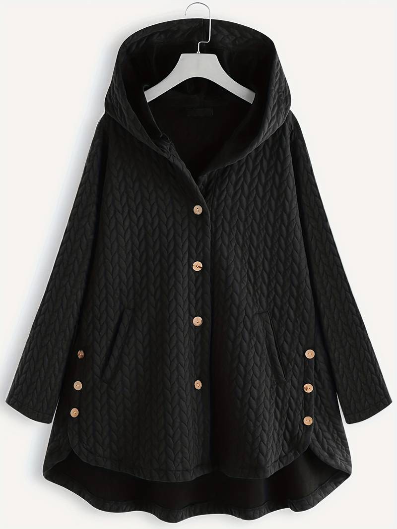 Julie | Quilted Hooded Coat