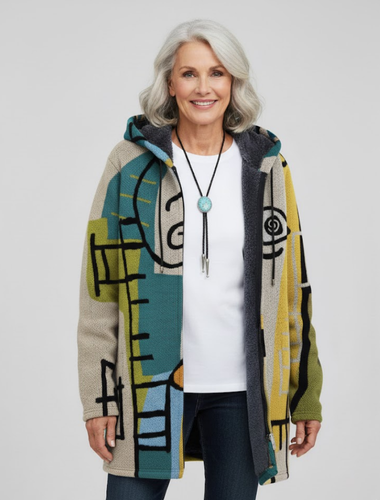 Bindi | Luxury Art-Inspired Cardigan