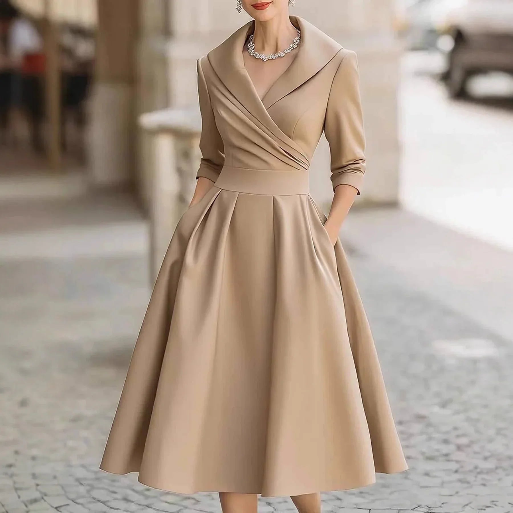 Marley Quinn | Elegant Midi Dress