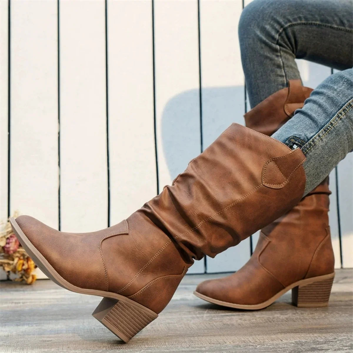 Freja | Classic Western Boots
