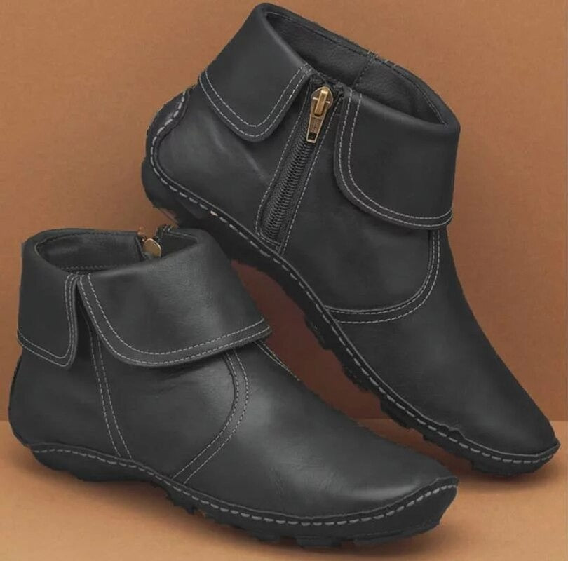 PREMIUM ORTHOPEDIC & SUPER COMFY WATERPROOF ANKLE BOOTS WITH ARCH SUPPORT