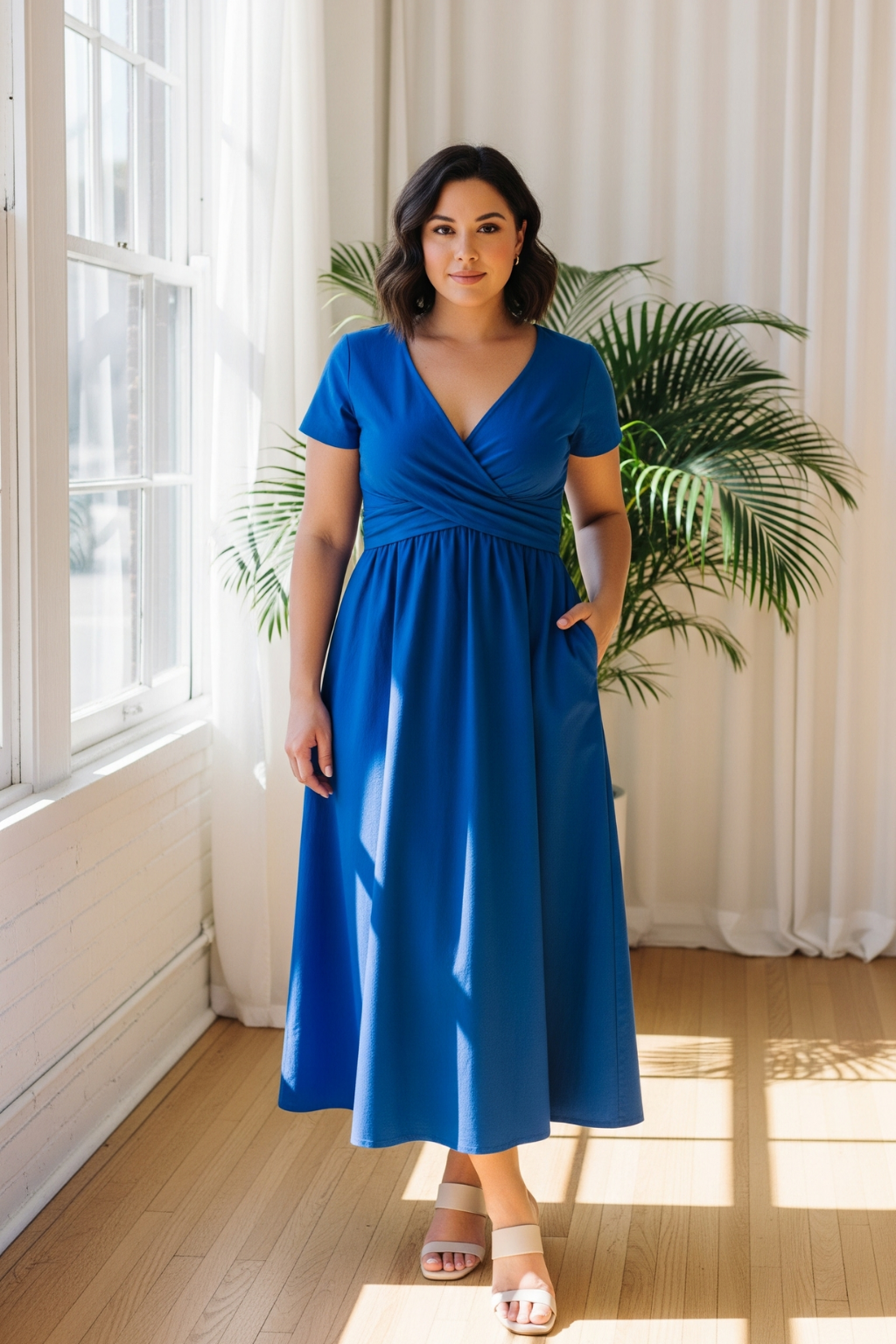 SHEENA™ | ELEGANT MIDI DRESS