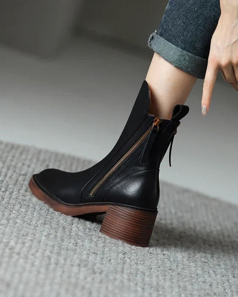 Valorine™ | Leather Comfort Boots