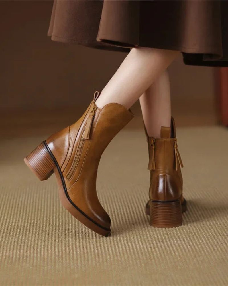 Valorine™ | Leather Comfort Boots