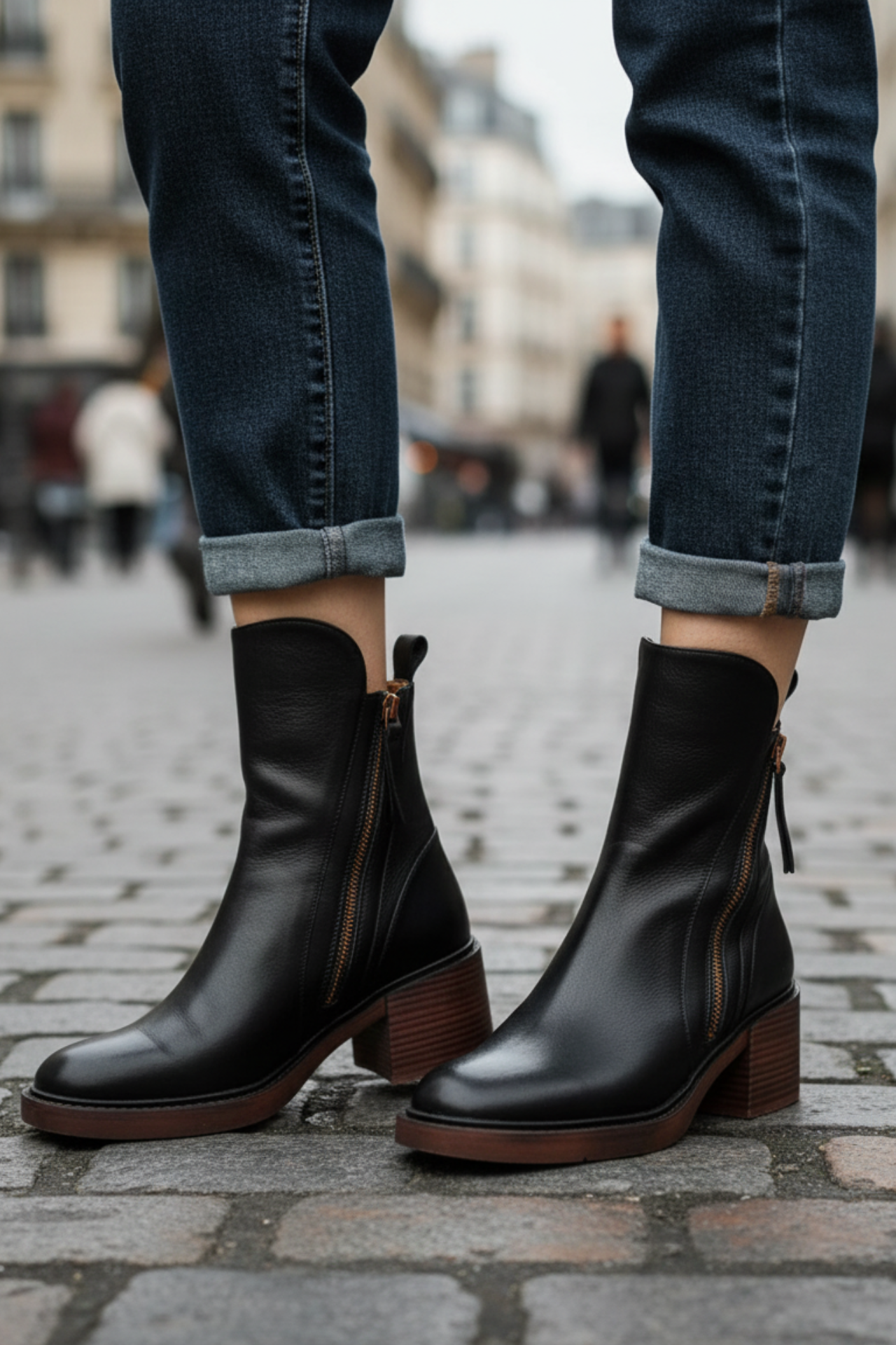 Valorine™ | Leather Comfort Boots