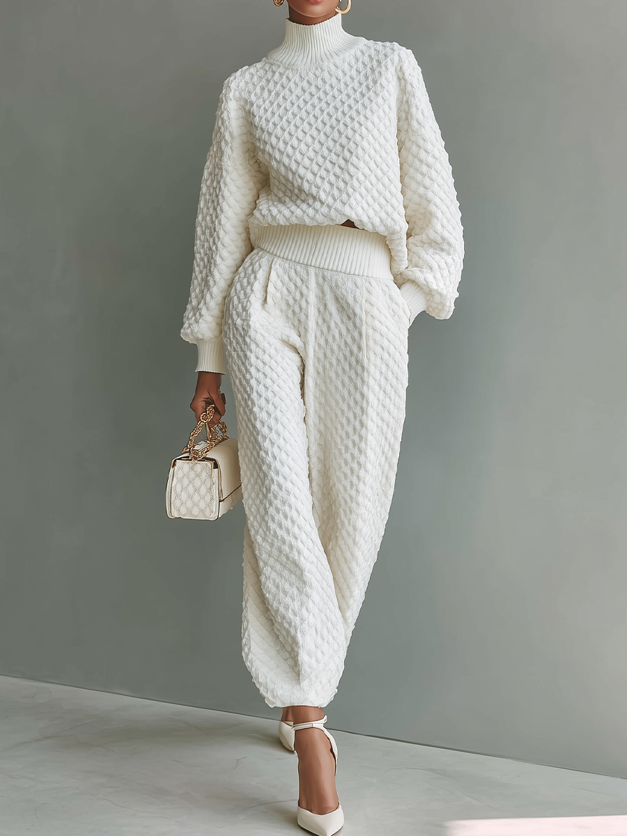 Lyra™ – Wide-Leg Knitted Set