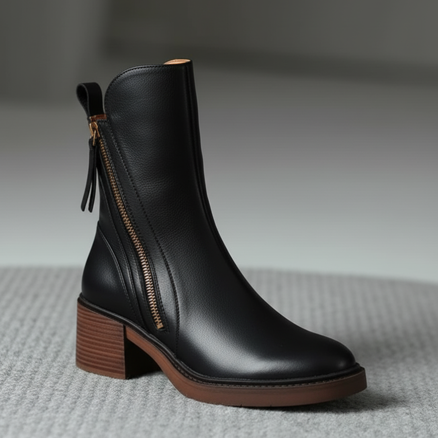 Valorine™ | Leather Comfort Boots