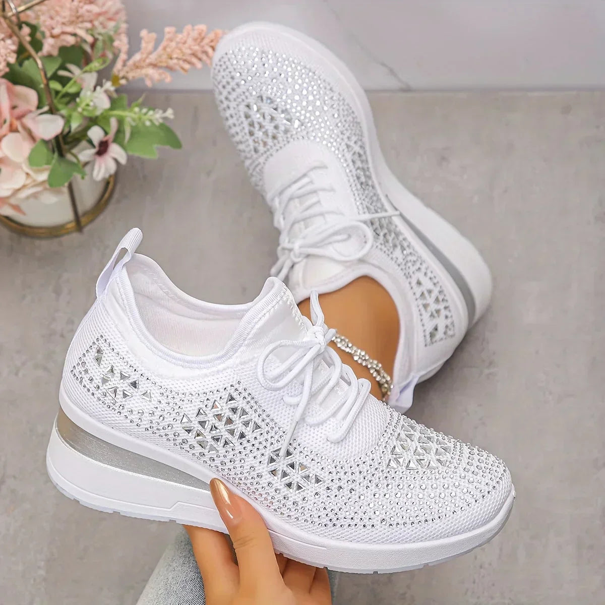 Camille™ | Sparkling Orthopedic Sneakers