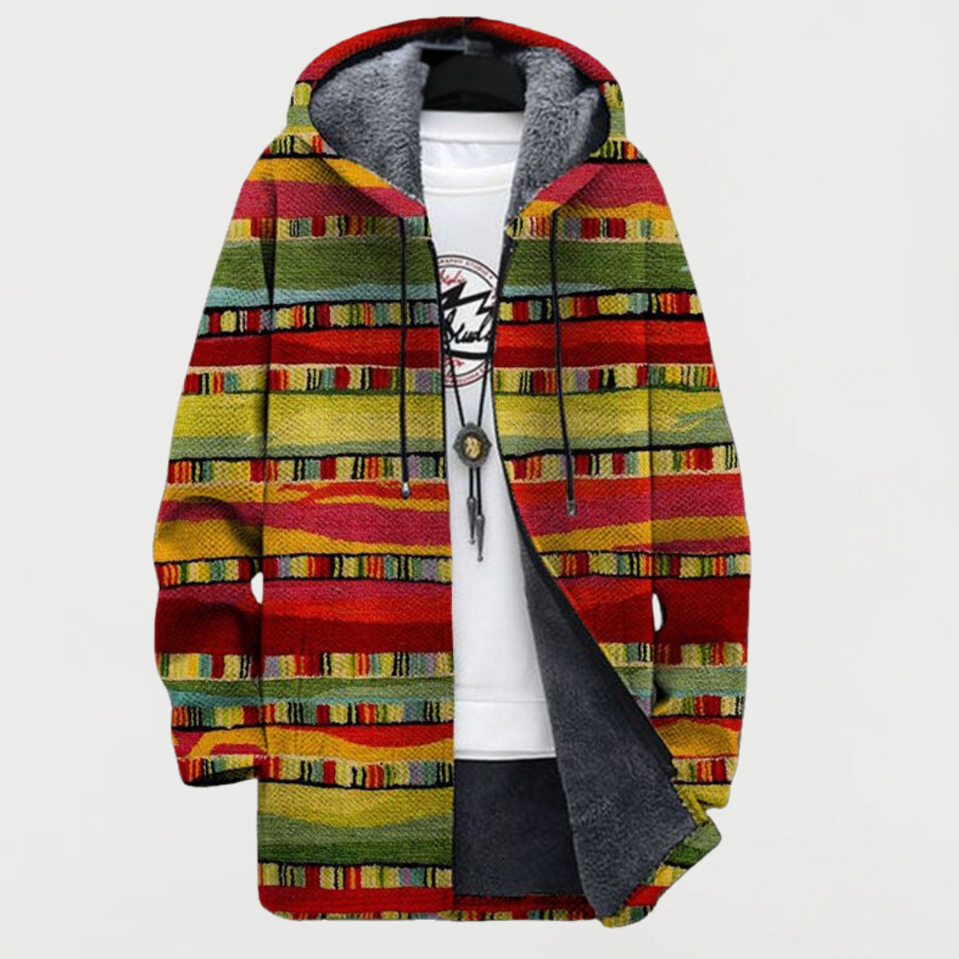Zara | Tribal Stripe Hoodie