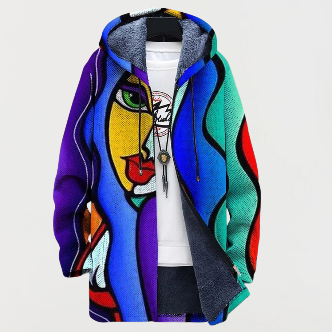 Lena | Colorful Art Hoodie