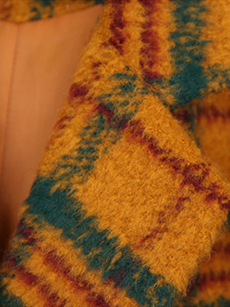 Madeleine Coat™ | Bold Check Warmth