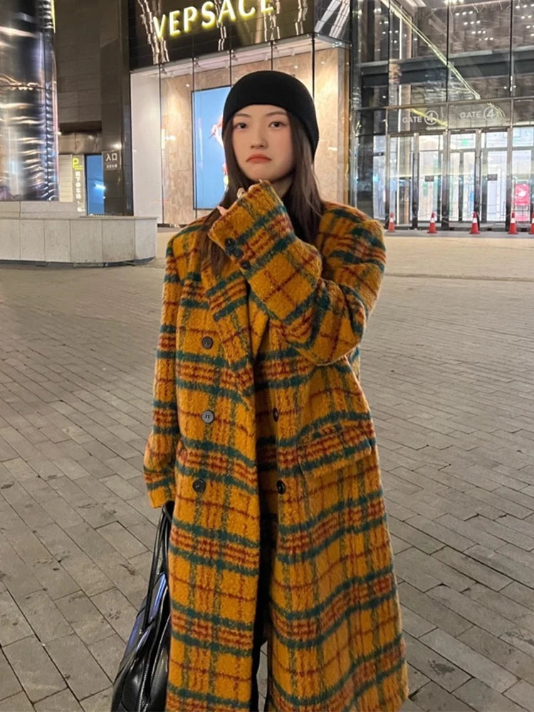Madeleine Coat™ | Bold Check Warmth