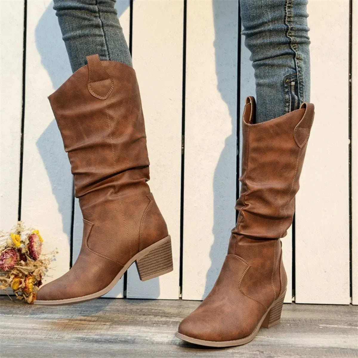 Freja | Classic Western Boots