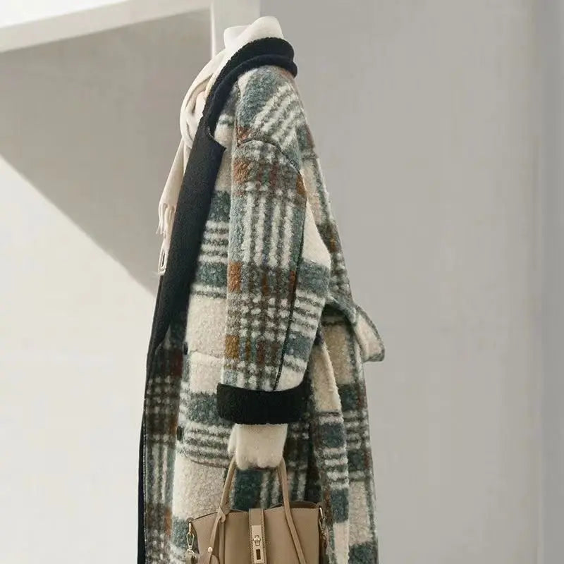 Renée Coat™ | Soft Check Sophistication