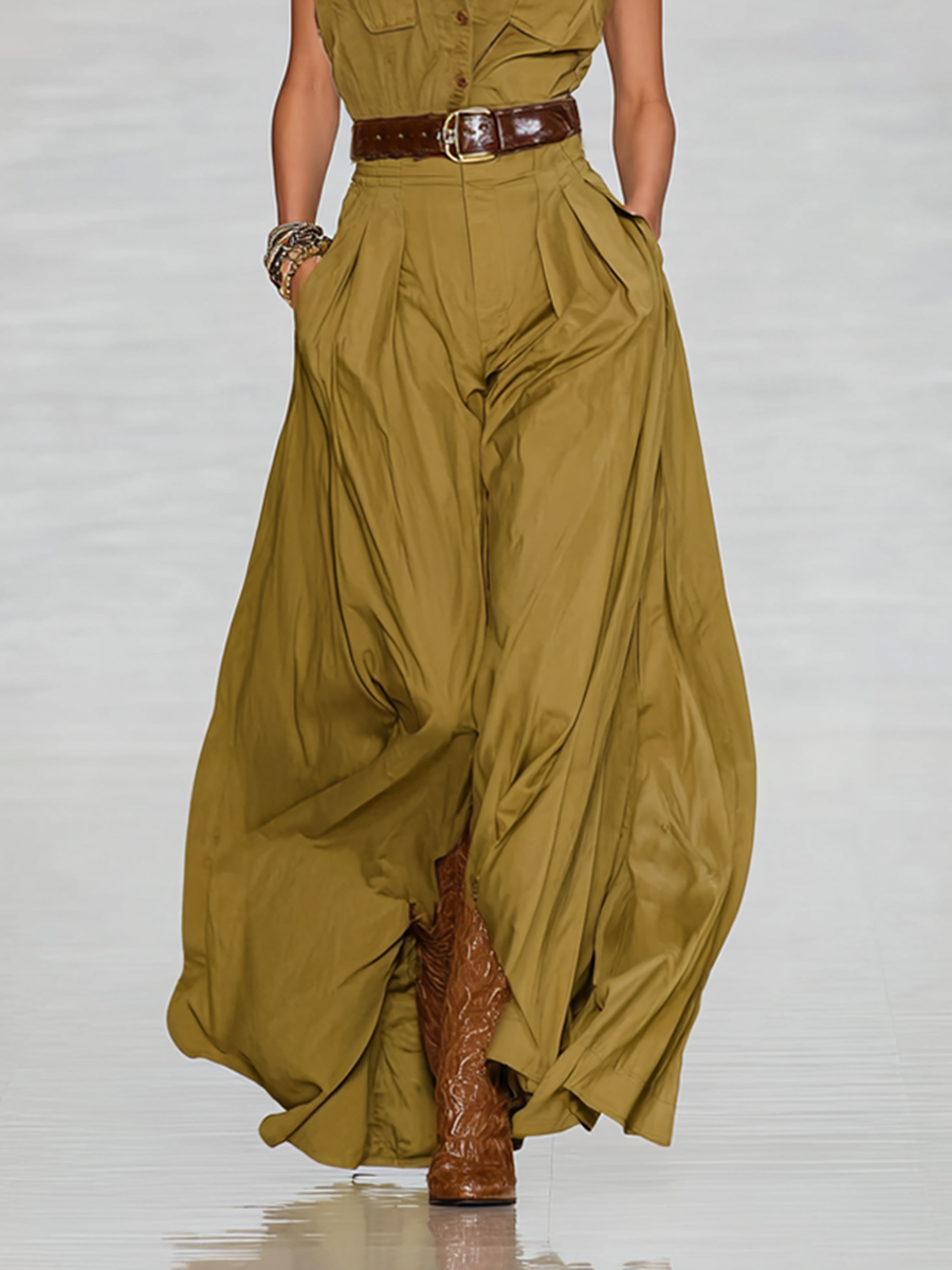 Selena™ | Shirt Maxi Dress