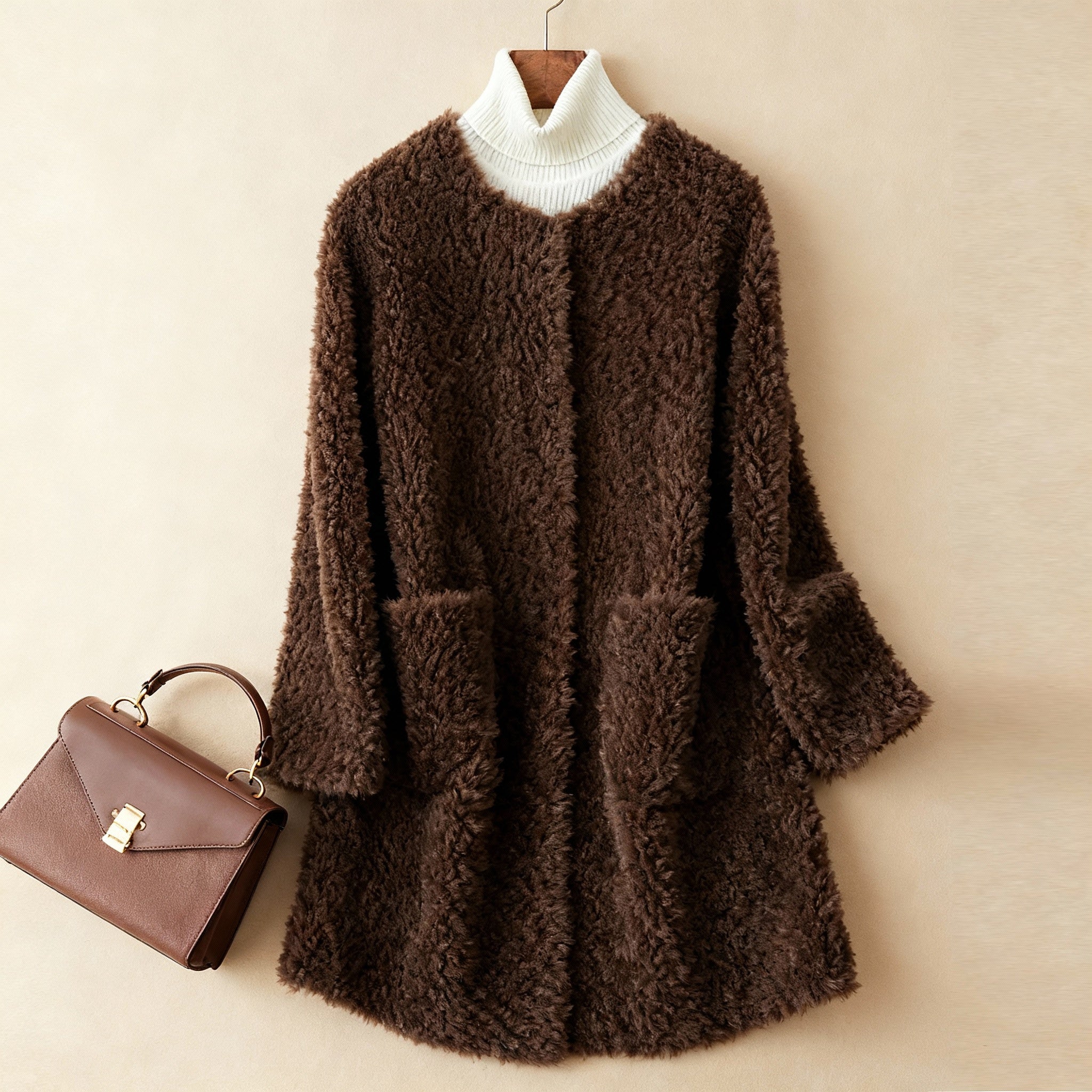 Fairleigh | Warm Shearling Coat